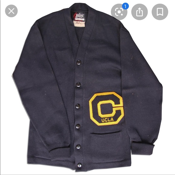 ISO Vintage UCLA jacket or cardigan - Picture 5 of 7